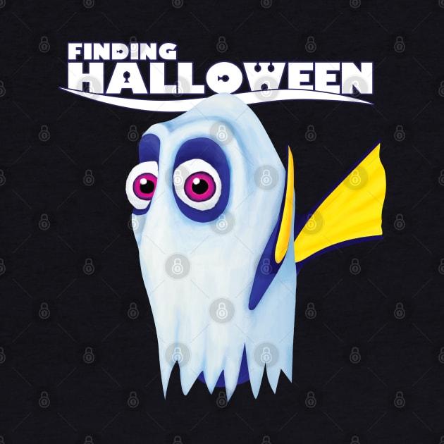 Finding Halloween Dory Ghost Fish by ZZDeZignZ